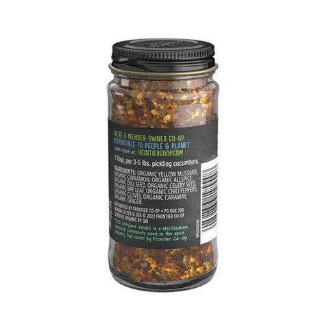 Frontier Coop, Organic Pickling Spice, 2.12 Oz Frontier Coop