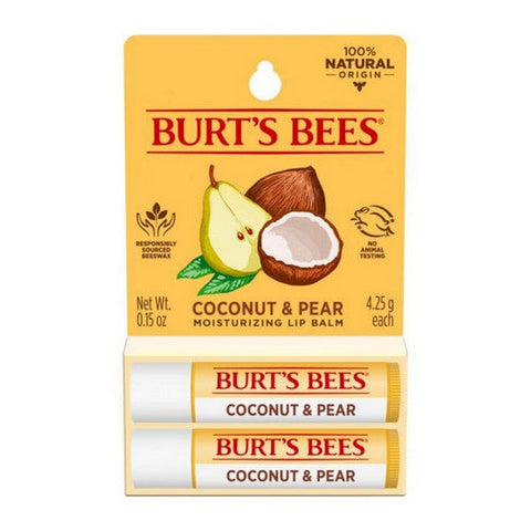 Burts Bees, Coconut And Pear Lip Balm Blister Box, 0.15 Oz Burts Bees