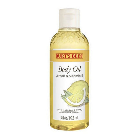 Burts Bees, Body Oil Lemon And Vitamin E, 5 Oz Burts Bees
