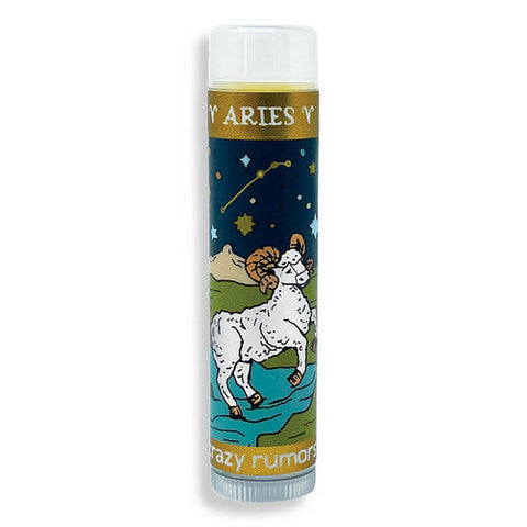 Crazy Rumors, Aries Fire Blend Lip Balm, 0.15 Oz Crazy Rumors
