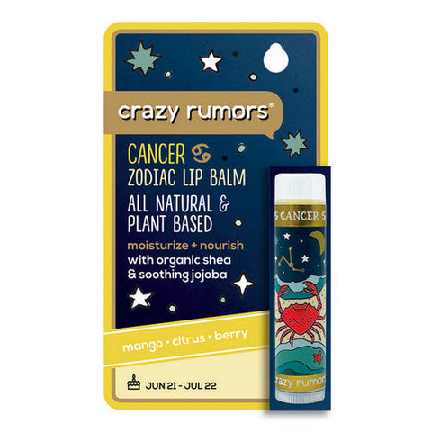 Crazy Rumors, Cancer Water Blend Lip Balm, 0.15 Oz Crazy Rumors