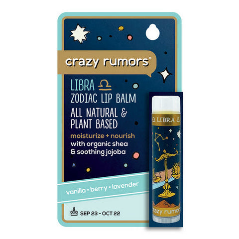 Crazy Rumors, Libra Air Blend Lip Balm, 0.15 Oz Crazy Rumors
