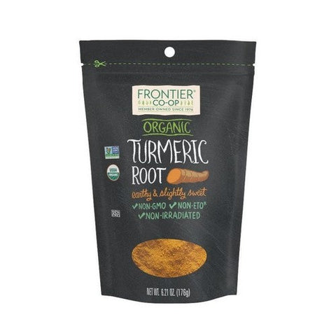 Frontier Coop, Organic Ground Turmeric Root, 6.21 Oz Frontier Coop