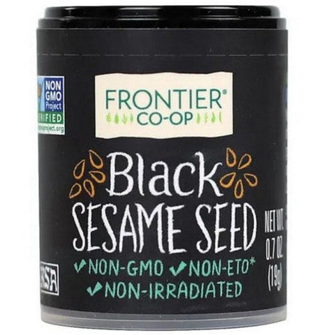 Frontier Coop, Black Sesame Seed, 0.7 Oz Frontier Coop