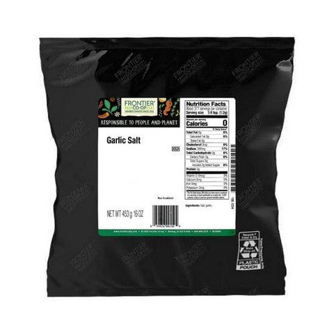 Frontier Coop, Garlic Salt, 1 Lb Frontier Coop