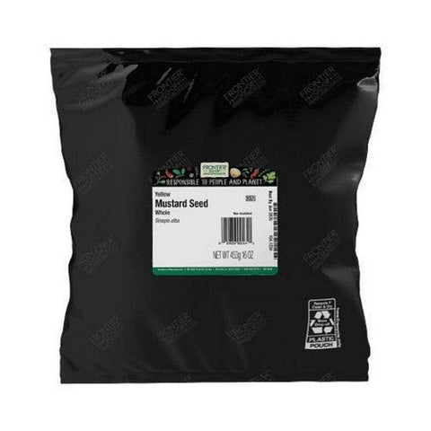 Frontier Coop, Yellow Mustard Seed Whole, 1 Lb Frontier Coop