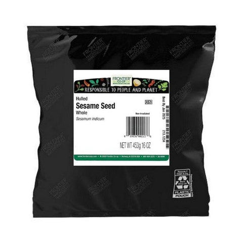 Frontier Coop, Hulled Sesame Seed, 1 Lb Frontier Coop
