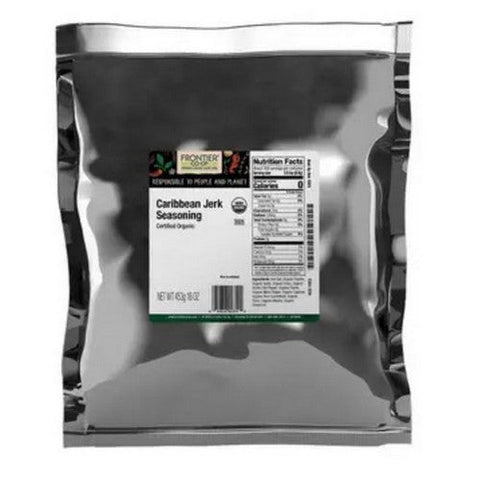 Frontier Coop, Organic Caribbean Jerk Seasoning, 1 Lb Frontier Coop