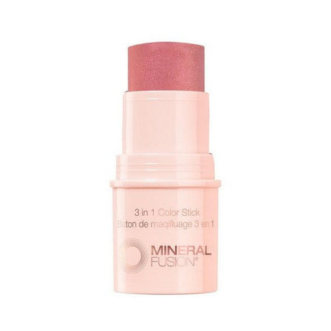 Mineral Fusion, 3-In-1 Color Stick Rosette, 0.18 Oz Mineral Fusion