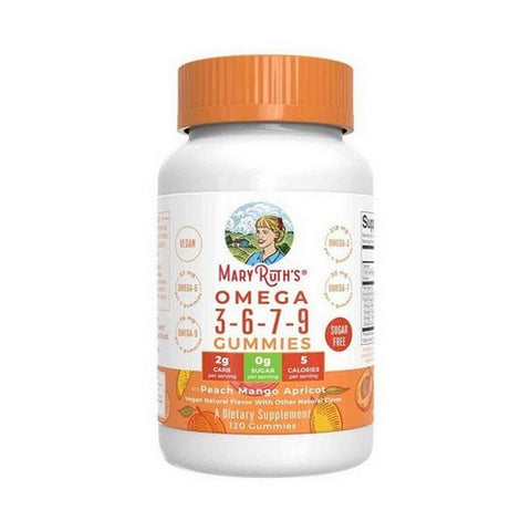 MaryRuth's, Omega 3-6-7-9 Gummies, 120 Count MaryRuth's