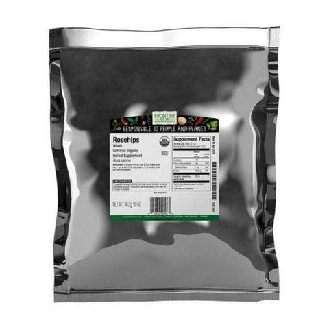 Frontier Coop, Organic Rosehips Whole, 1 Lb Frontier Coop