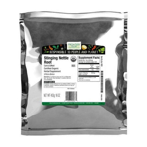 Frontier Coop, Organic Stinging Nettle Root Cut & Sifted, 16 Oz Frontier Coop