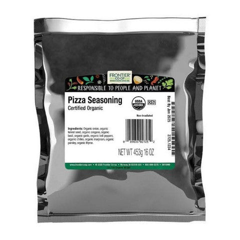 Frontier Coop, Organic Pizza Seasoning, 1 Lb Frontier Coop