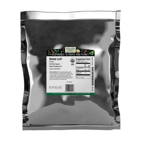 Frontier Coop, Organic Senna Leaf Powder, 1 Lb Frontier Coop