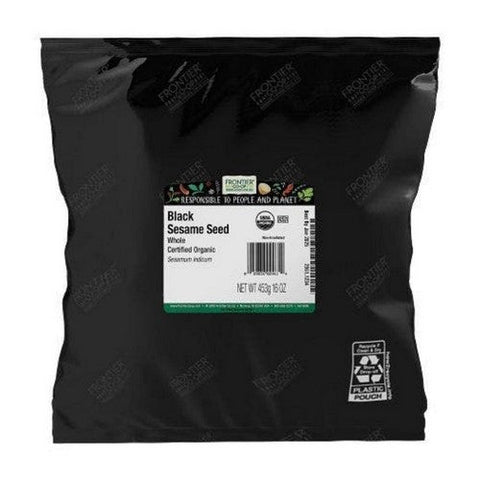 Frontier Coop, Organic Black Sesame Seed, 1 Lb Frontier Coop