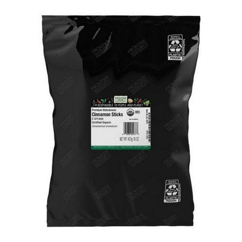Organic Vietnamese Cinnamon Sticks 2.75" 1 Lb by Frontier Coop Frontier Coop