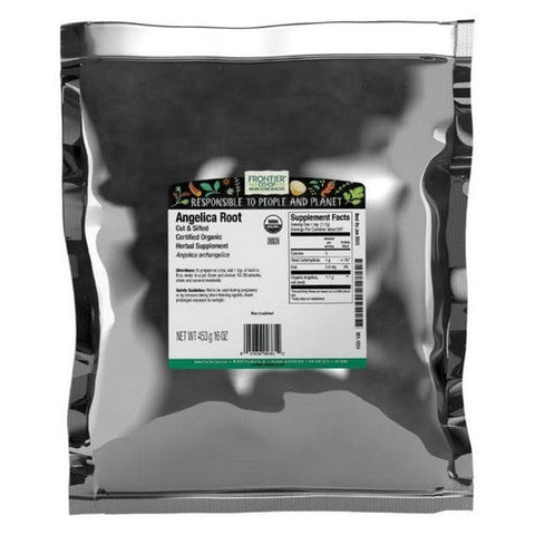 Frontier Coop, Organic Angelica Root Cut & Sifted, 1 Lb