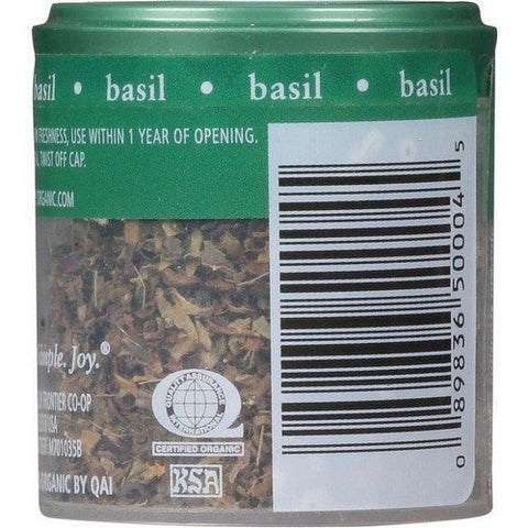 Simply Organic, Organic Basil Leaf, 0.18 Oz Simply Organic