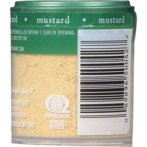 Simply Organic, Organic Mustard Seed Ground, 0.46 Oz Simply Organic