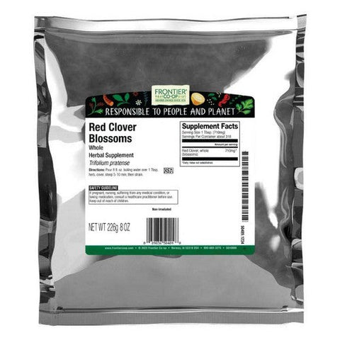 Frontier Coop, Whole Red Clover Blossoms, 8 Oz Frontier Coop