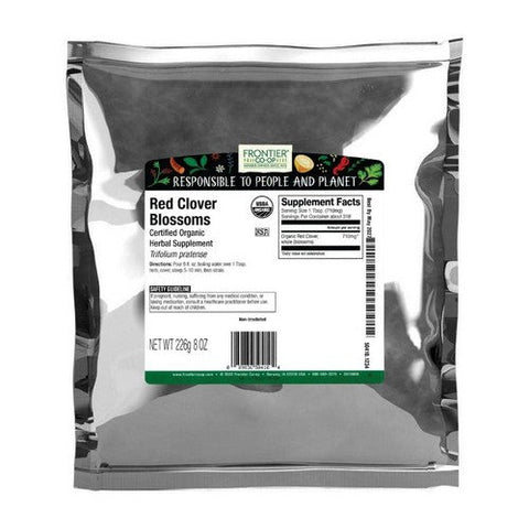 Frontier Coop, Whole Organic Red Clover Blossoms, 8 Oz Frontier Coop