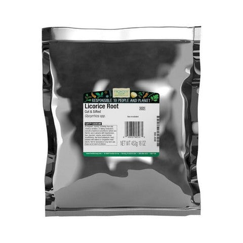 Frontier Coop, Licorice Root Cut & Sifted, 1 Lb Frontier Coop