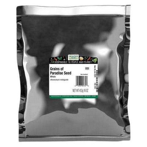 Frontier Coop, Whole Grains of Paradise Seed, 1 Lb Frontier Coop