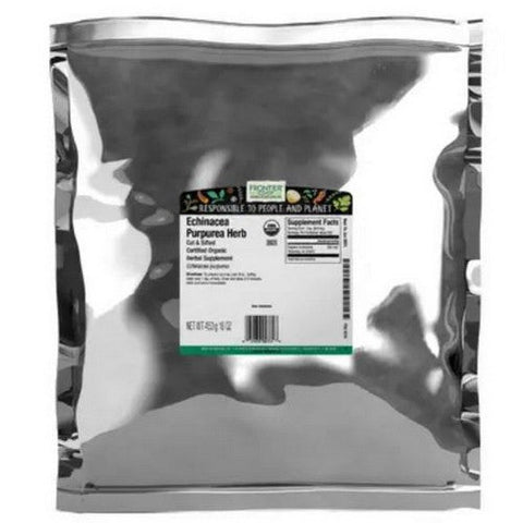 Frontier Coop, Organic Echinacea Purpurea Herb Cut And Sifted, 16 Oz Frontier Coop