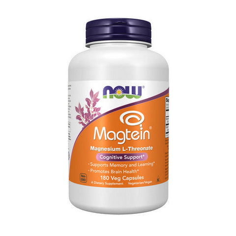 Now Foods, Magtein, 180 Veg Caps Now Foods
