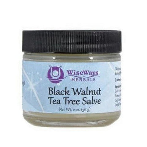 Wise Ways Herbals, Black Walnut Tea Tree Salve, 2 Oz Wise Ways Herbals