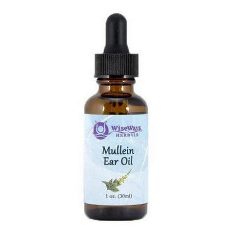 Wise Ways Herbals, Mullein Ear Oil, 1 Oz Wise Ways Herbals
