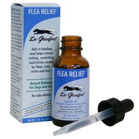 Dr. Goodpet, Flea Relief For Dogs And Cats, 1 Oz Dr. Goodpet