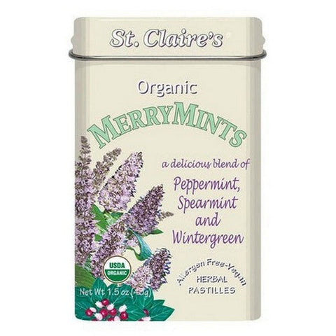 St. Claire's, Organics Merrymints, 1.5 Oz St. Claire's