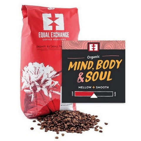 Equal Exchange, Organic Mind Body & Soul Whole Bean Coffee, 5 Lb Equal Exchange