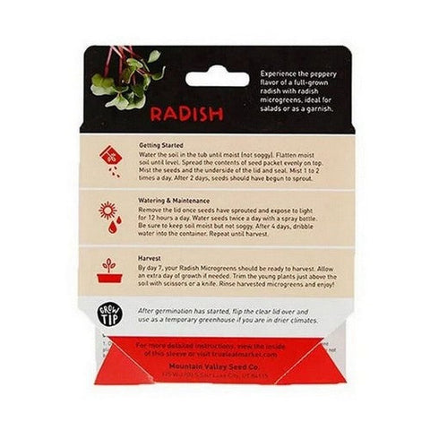 Handy Pantry, Radish Microgreen Kit, 1 Count Handy Pantry