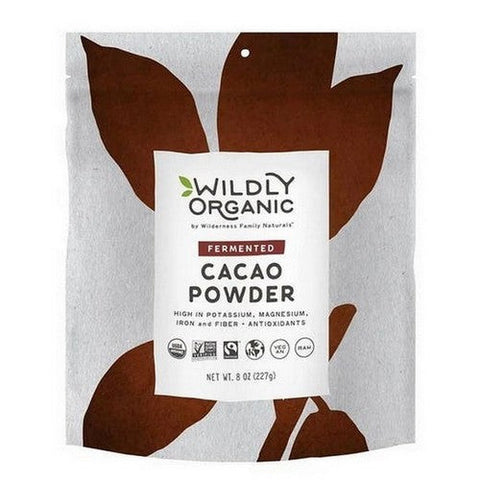 Wildly Natural, Organic Fermented Cacao Powder, 8 Oz Wildly Natural