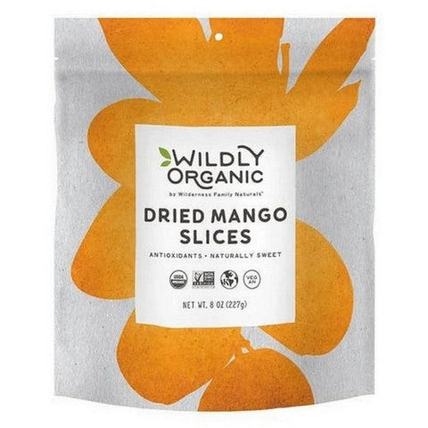 Wildly Natural, Dehydrated Mango Slices, 8 Oz Wildly Natural