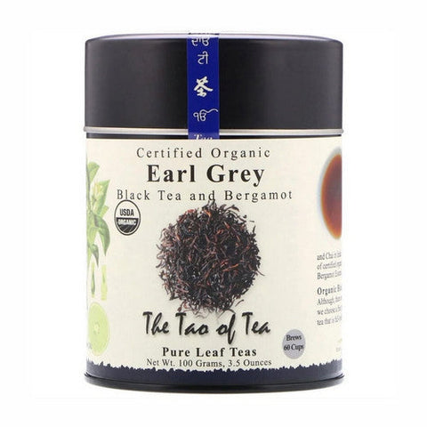 The Tao Of Tea, Organic Black Tea and Bergamot Earl Grey, 3.5 Oz The Tao Of Tea
