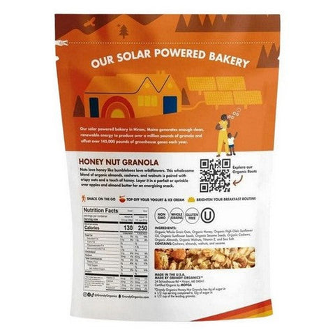 Grandy Oats, Organic Honey Nut Granola, 36 Oz Grandy Oats
