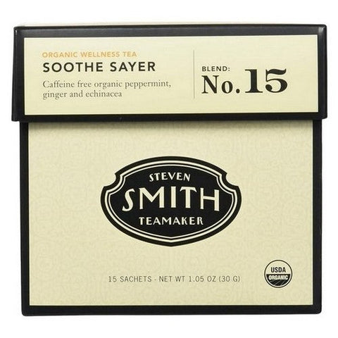 Tcho, Organic Soothe Sayer Blend, 15 Count Tcho