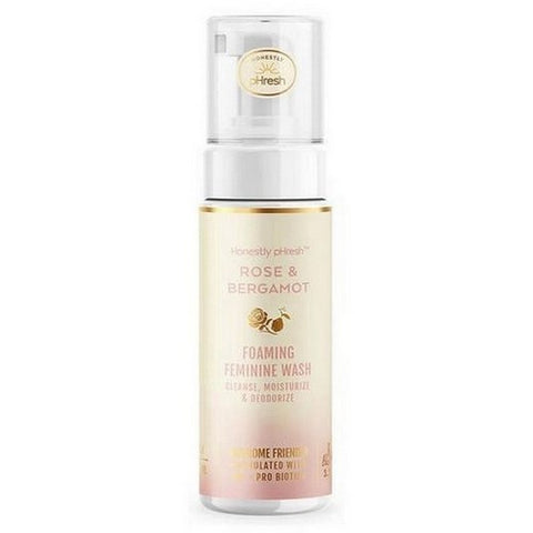 Honestly pHresh, Rose And Bergamot Pre + Probiotic Feminine Wash, 5 Oz Honestly pHresh