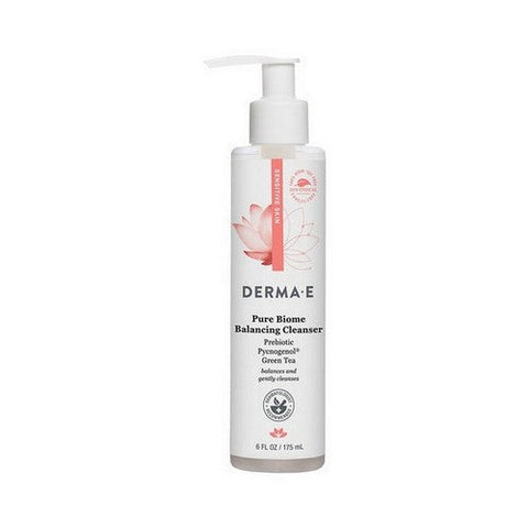 Derma e, Pure Biome Balancing Cleanser, 6 Oz Derma e