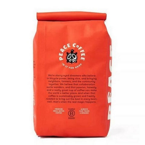 Peace Coffee, Ground Tree Hugger Blend, 12 Oz Peace Coffee