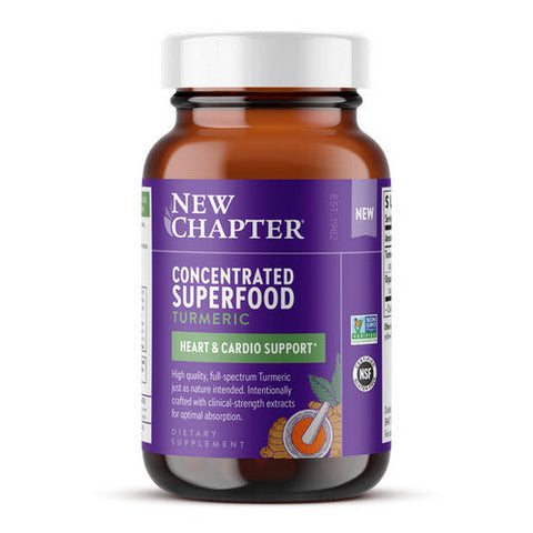 New Chapter, Concentrated Superfood Turmeric, 30 Veg Caps New Chapter