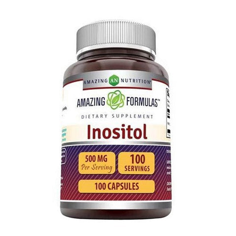 Amazing Nutrition, Amazing Formulas Inositol, 500 mg, 100 Caps Amazing Nutrition