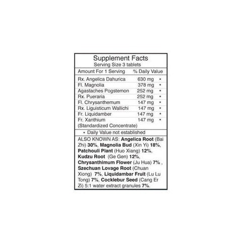 Dr. Shen's, Pe Min Kan Wan Sinus Nasal Decongestion, 700 MG, 90 TABS Dr. Shen's