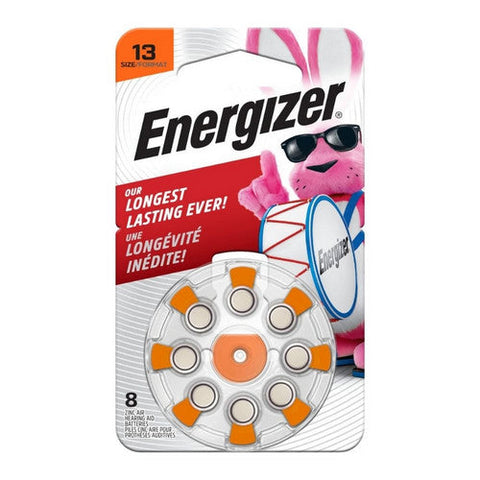Energizer, Hearing Aid Batteries Size 13, 8 Each Energizer