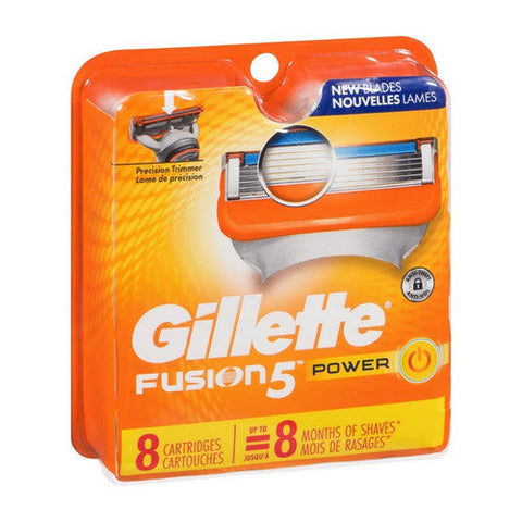 Gillette, Fusion5 Cartridges, 8 Each Gillette