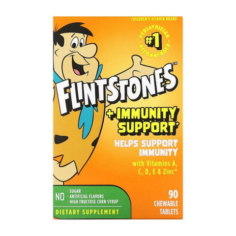 Plus Immunity Support Children'S Multivitamin Chewable 90 Tabs by Flintstones