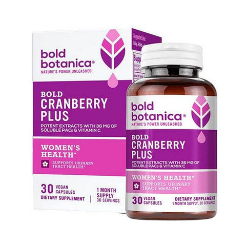 Bold Botanica, Bold Cranberry Plus, 30 Caps Bold Botanica